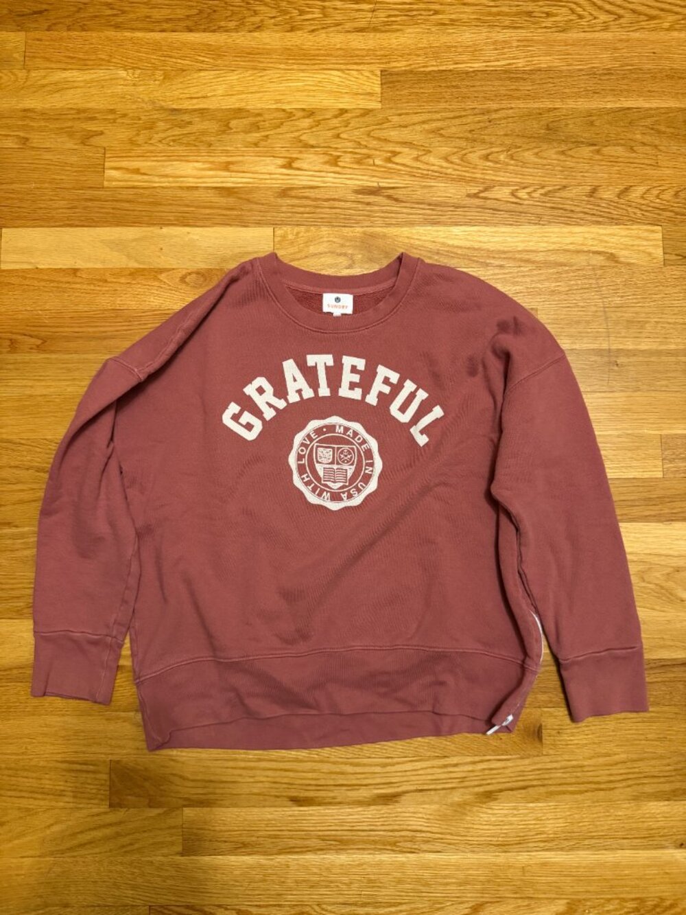 Sundry Grateful Graphic Sweatshirt - Picture 6 of 11